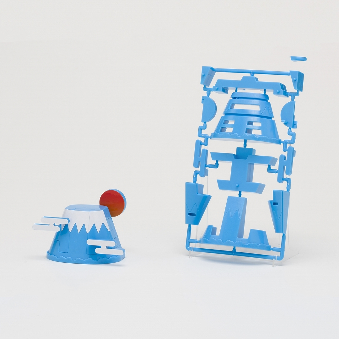 日本地標文字立體拼圖模型