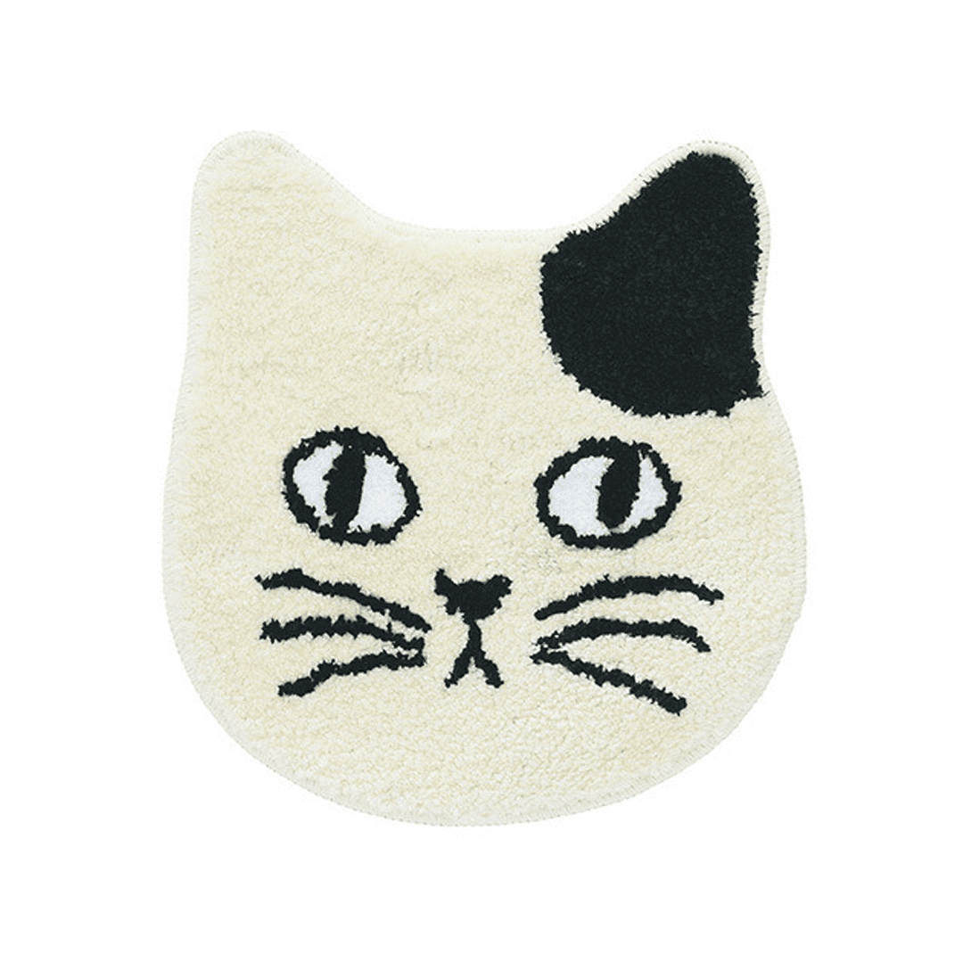 松尾美雪設計貓咪造型墊