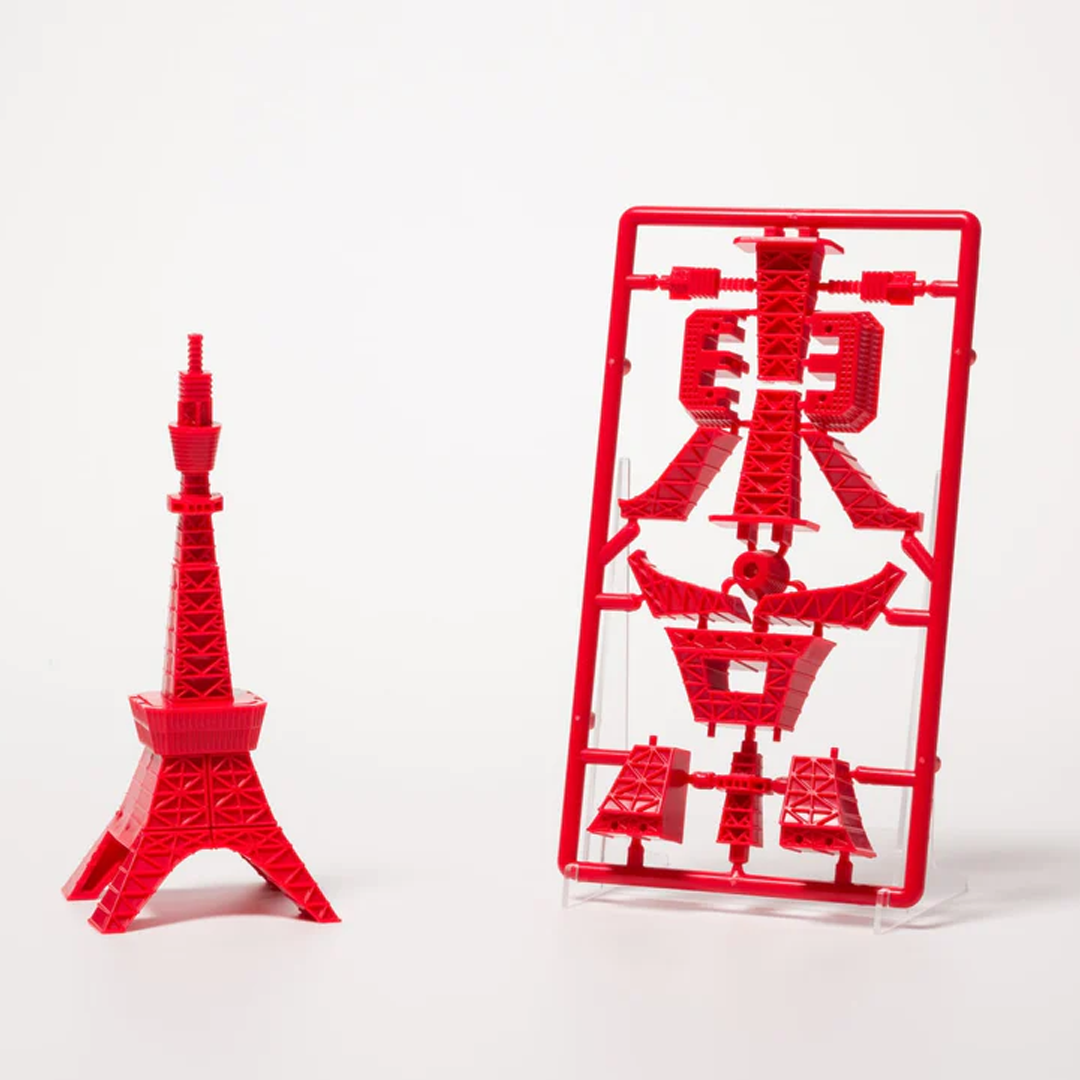 日本地標文字立體拼圖模型