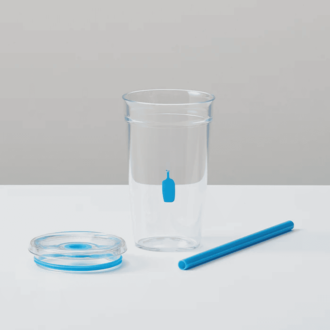 Blue Bottle透明咖啡冷水杯・454ml