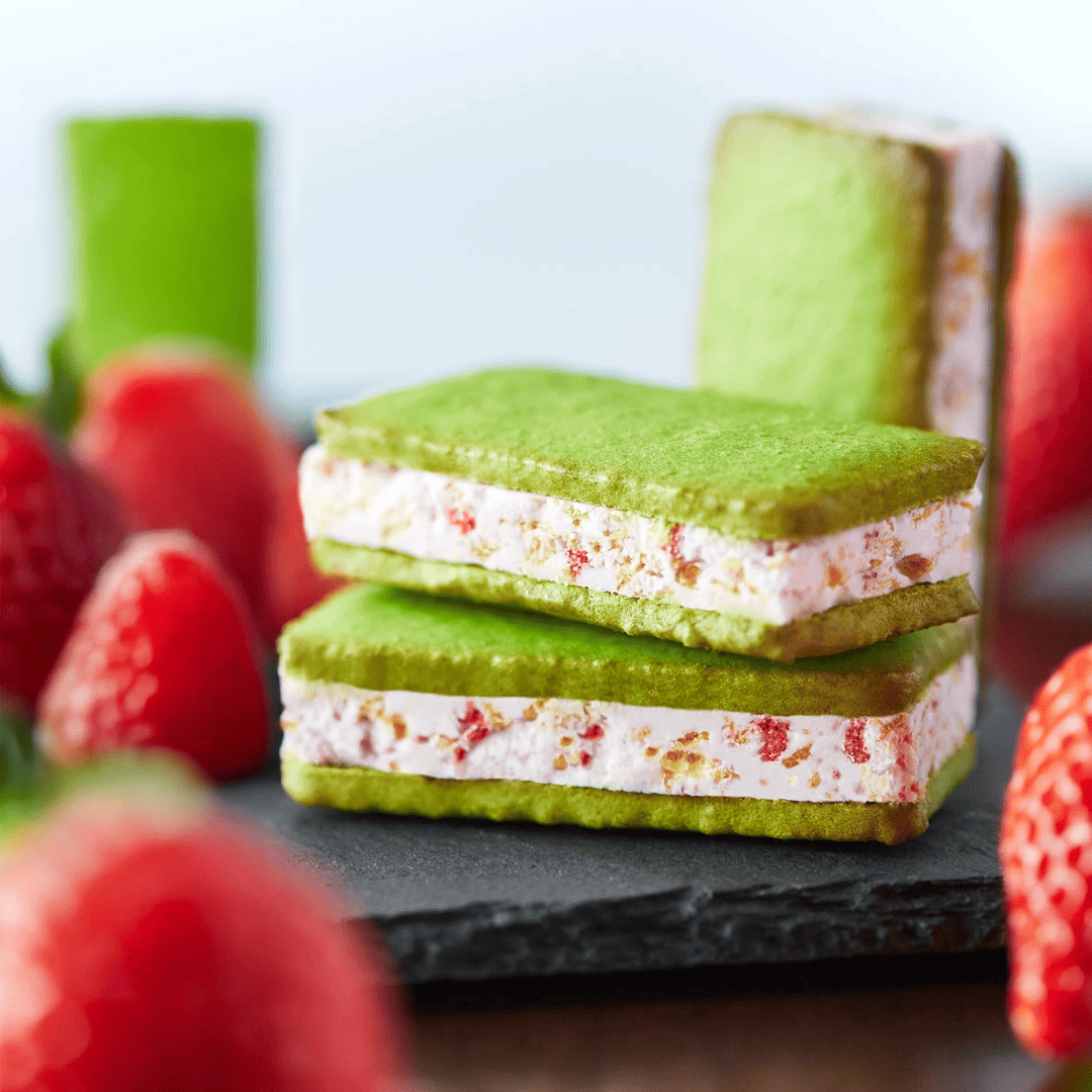 抹茶草莓夾心餅乾・12入