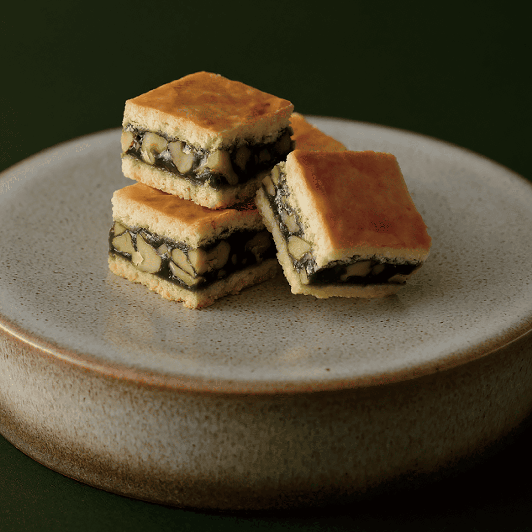 宇治抹茶核桃派・8入