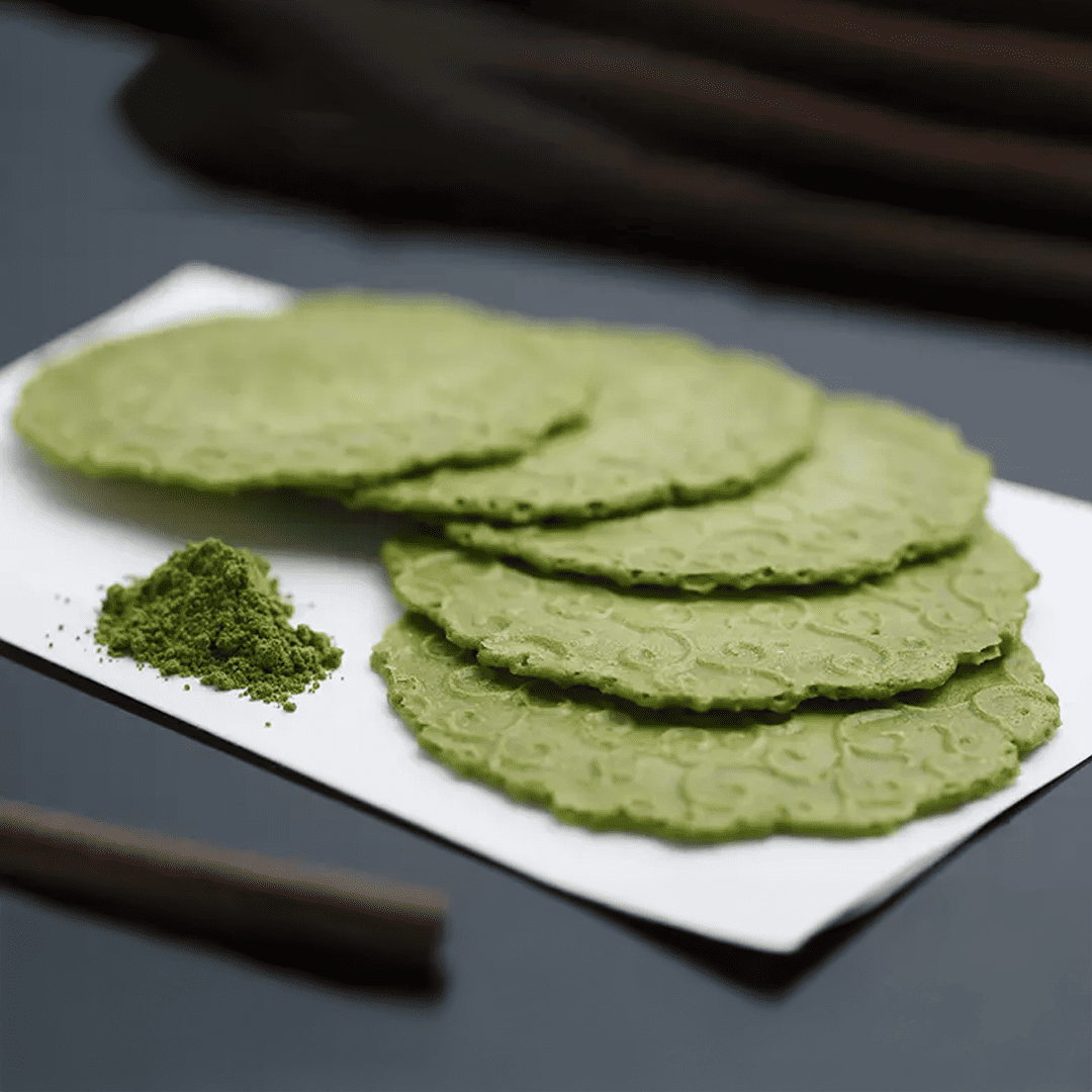 宇治抹茶煎餅