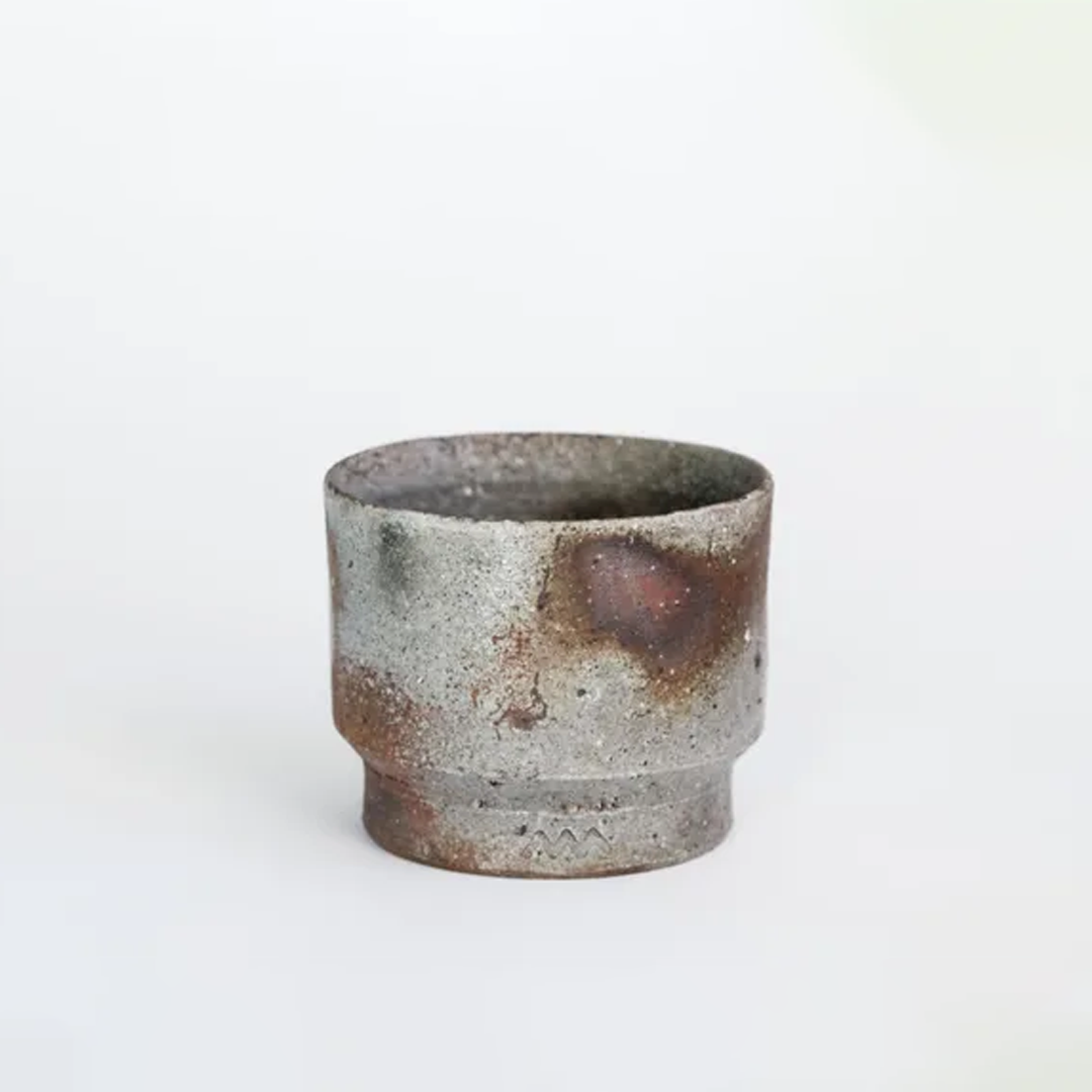 備前燒隕星茶杯