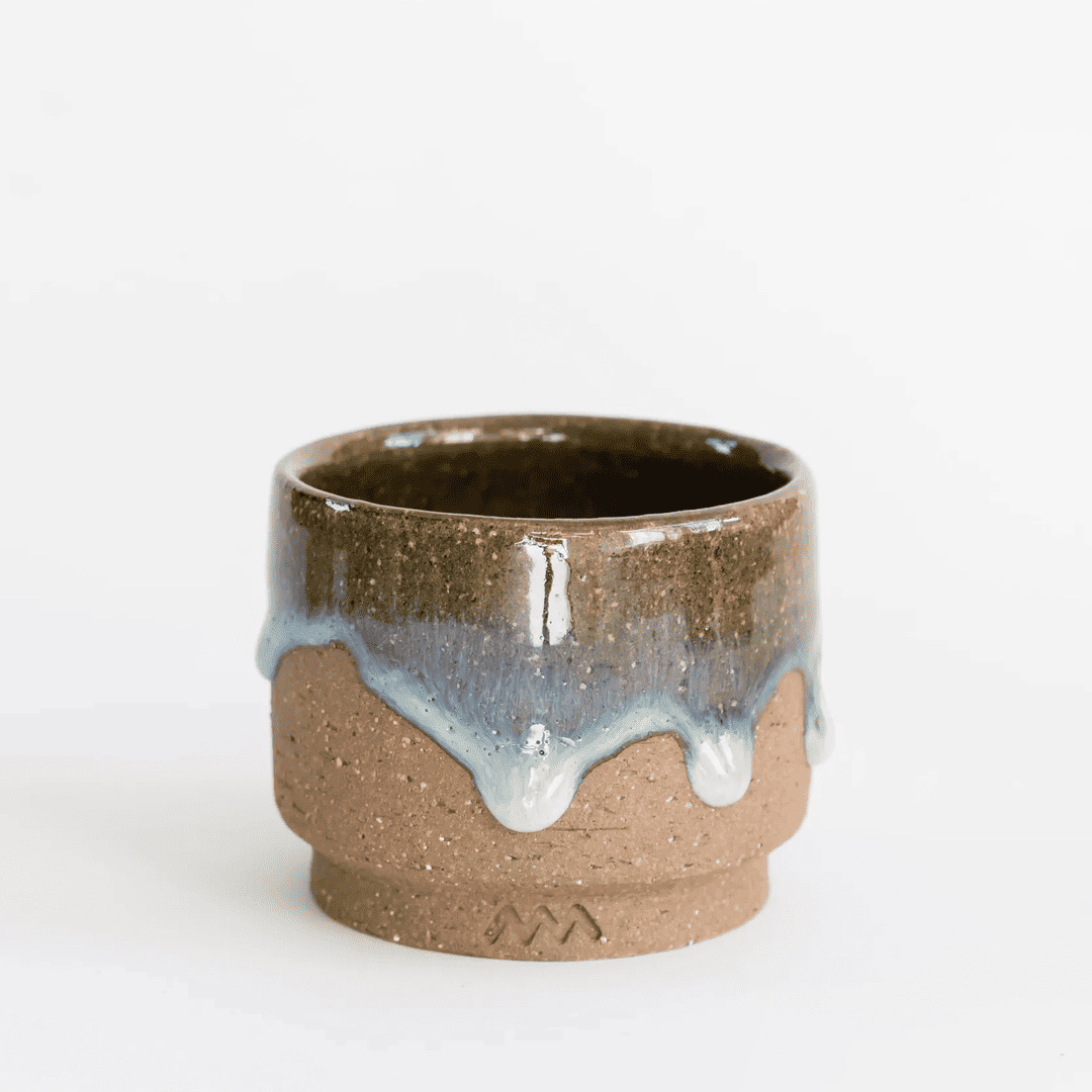 松代燒浪潮茶杯