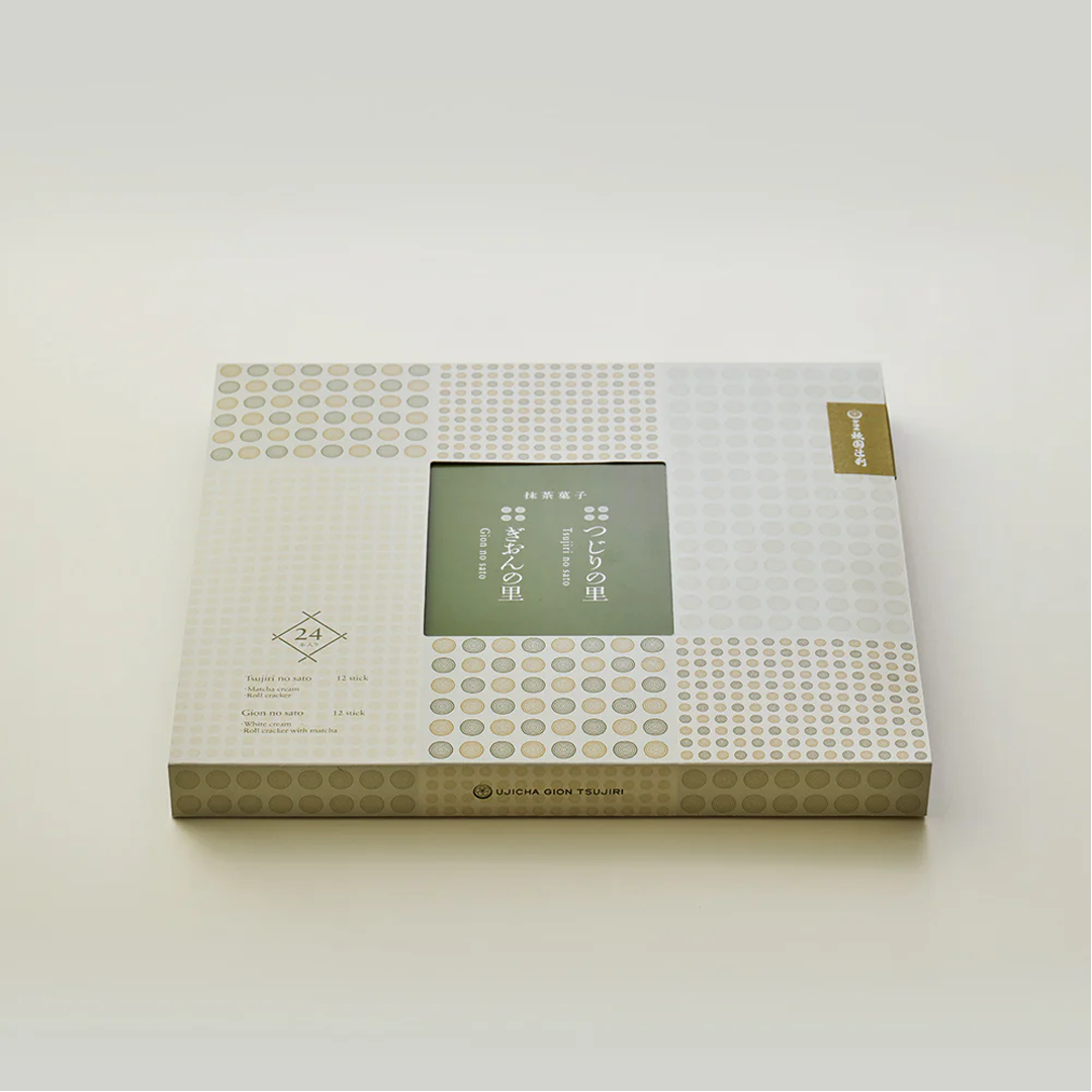 抹茶・綠茶奶油捲心酥禮盒