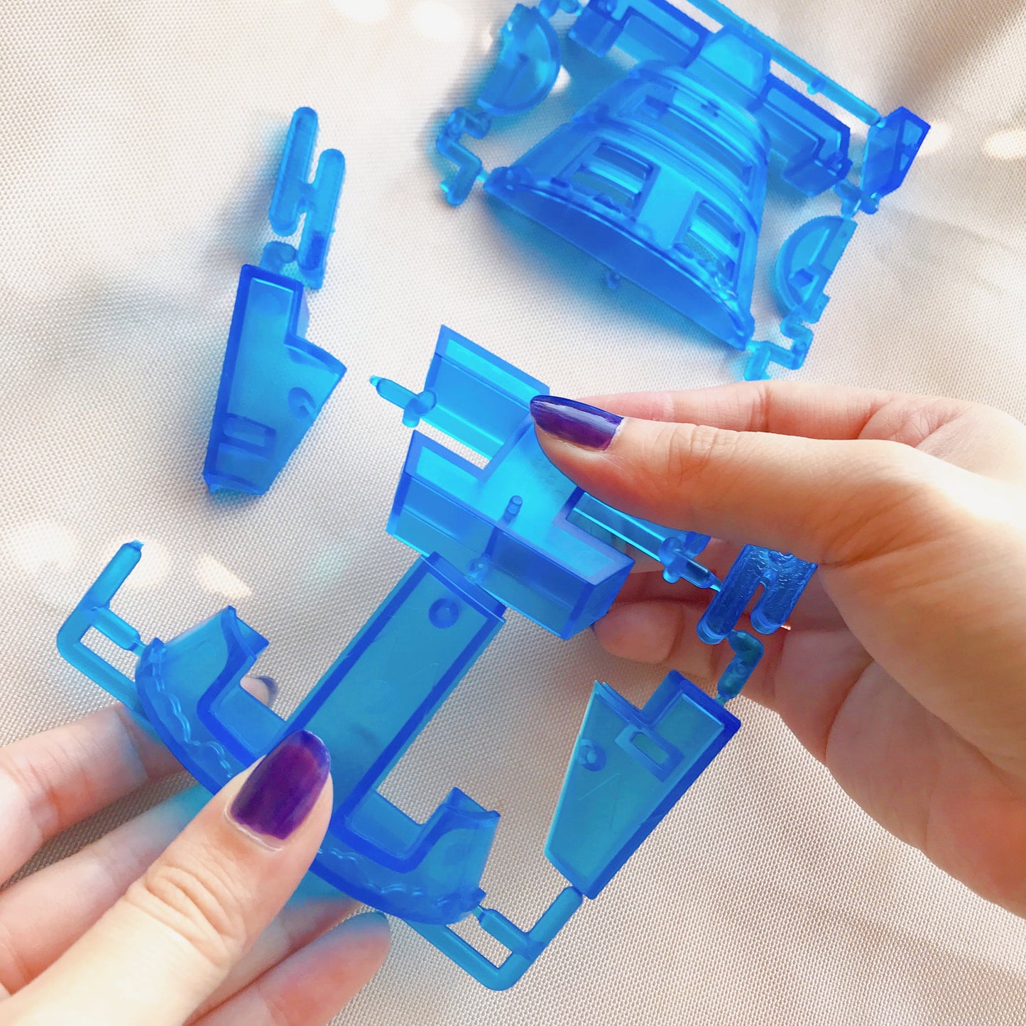 日本地標文字立體拼圖模型