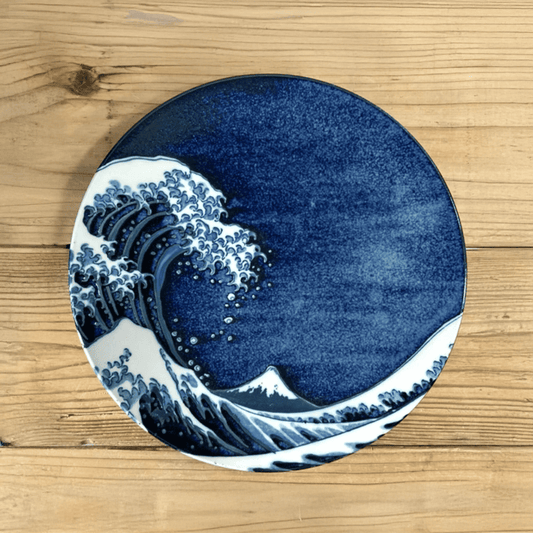 浮世繪浪花盤