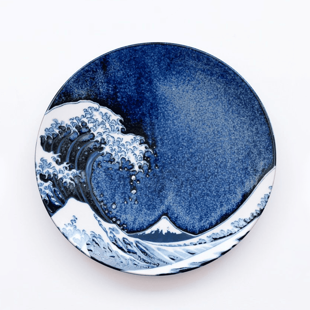 浮世繪浪花盤