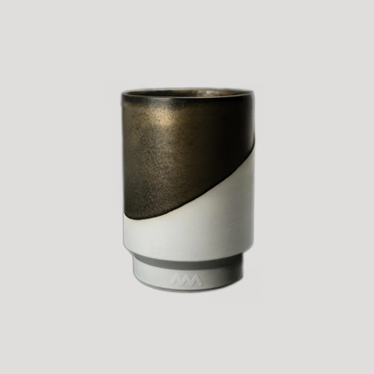 波佐見燒斜金流彩茶杯