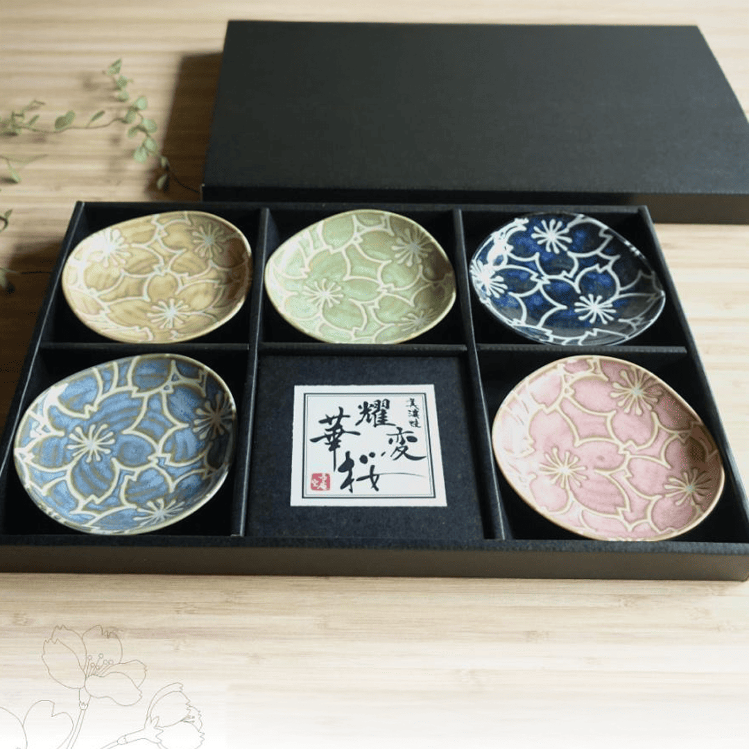 華櫻小皿套組