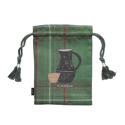 松尾美雪獨家設計貓咪束口袋