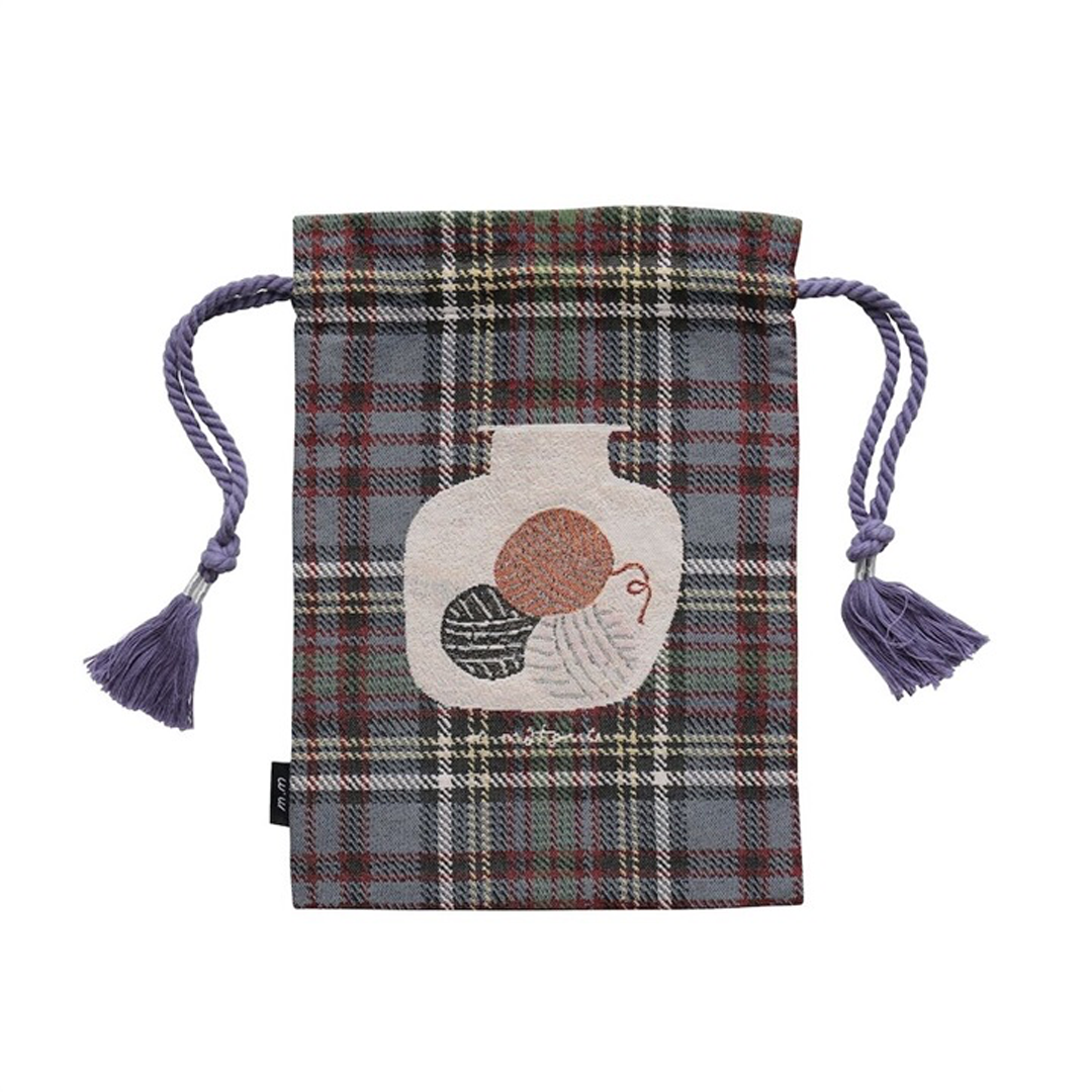 松尾美雪獨家設計貓咪束口袋