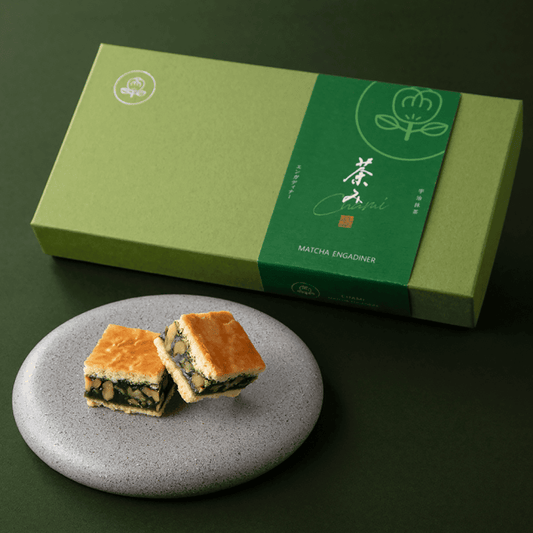 宇治抹茶核桃派・8入