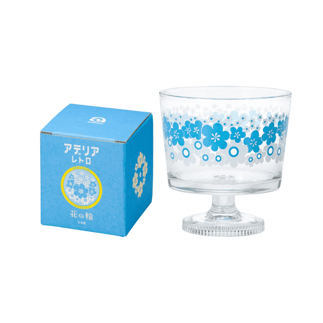 復古昭和風甜點聖代杯
