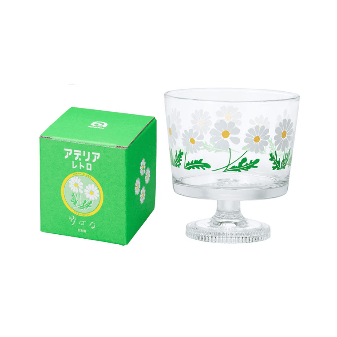 復古昭和風甜點聖代杯