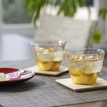 將圖片載入圖庫檢視器 【箔一】金箔冷茶碗、杯墊組
